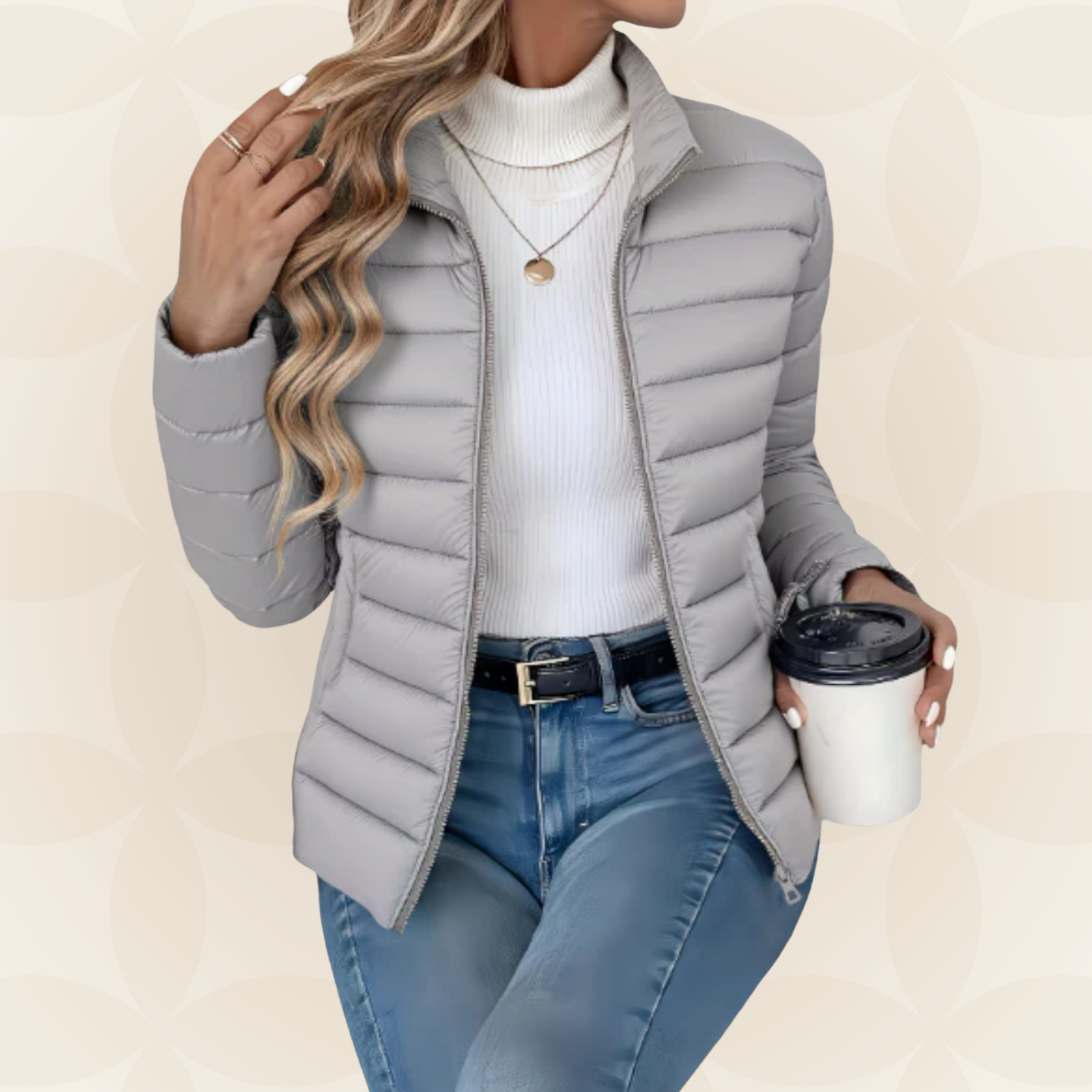 Solis | Chaqueta Media Forrada