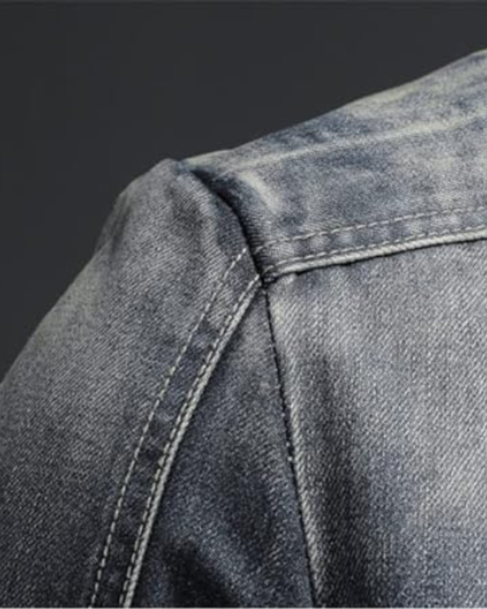 Chaqueta de Mezclilla - Atractivo Atemporal Chaqueta
