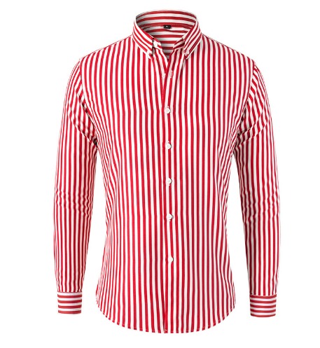 Camisa a Rayas Elegante