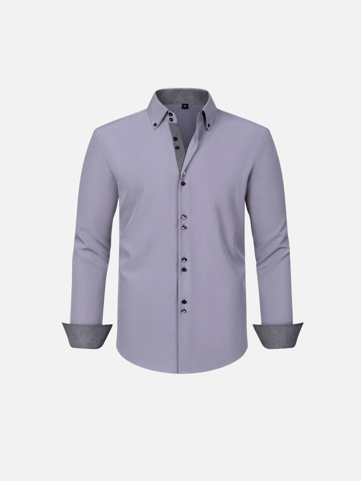 Camisa de Estiramiento Cuatro Vías — Contraste a Juego de Color