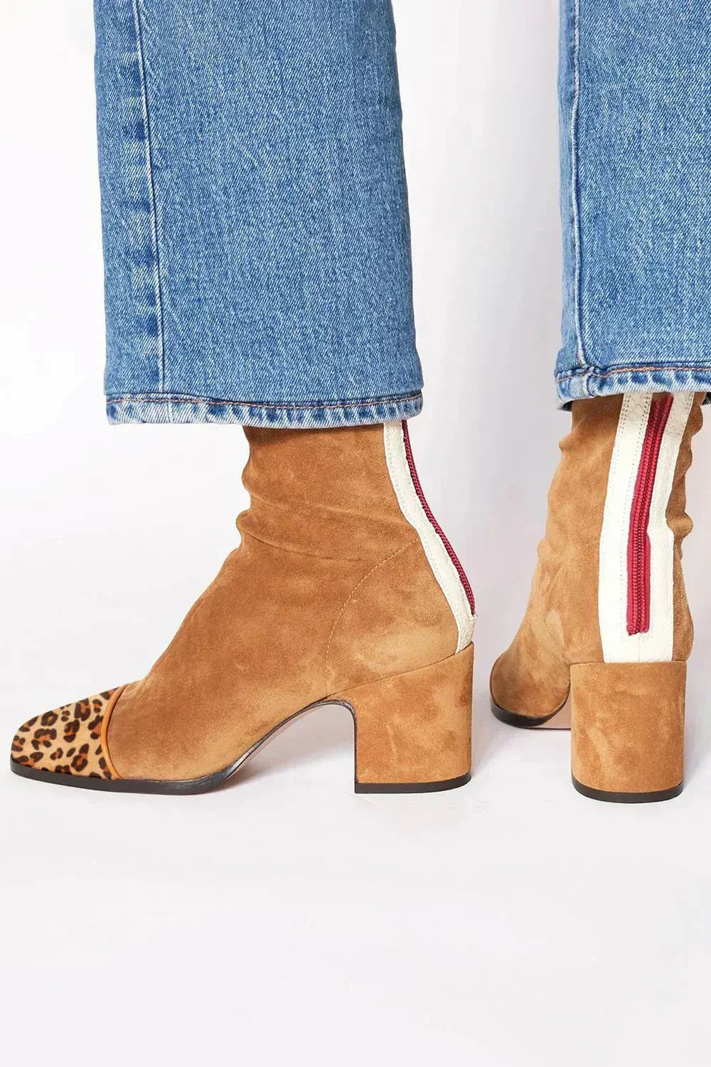 Eva - Cómodas Botas de Tacón