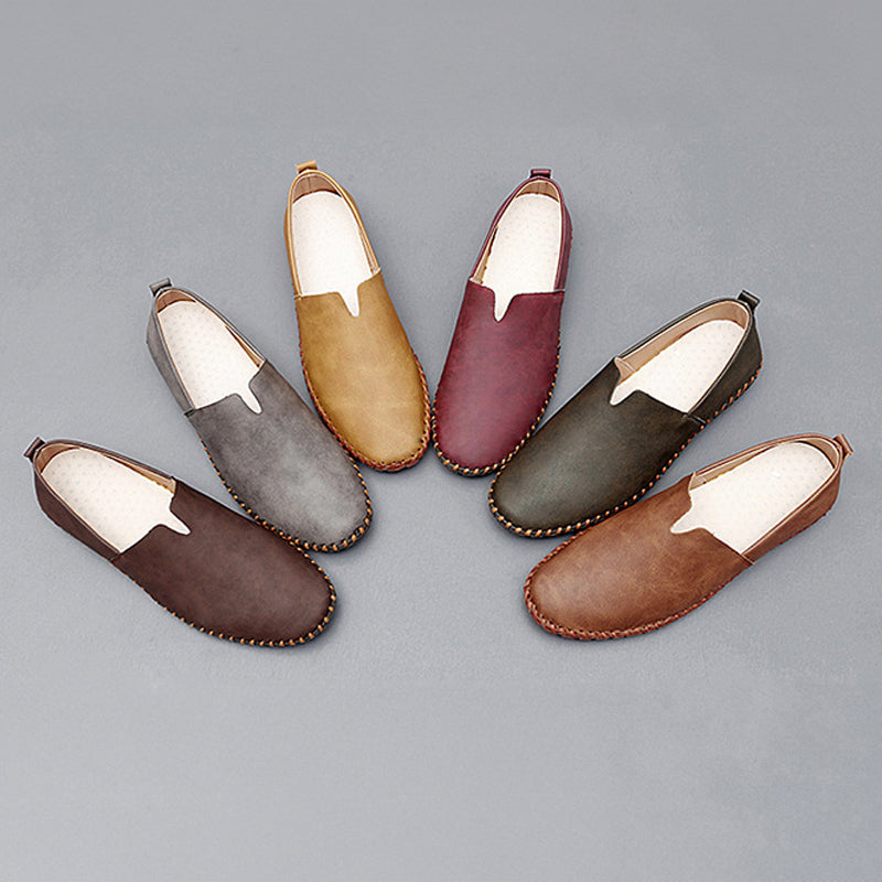 Mocasines de Cuero Santorini - Elegantes Mocasines