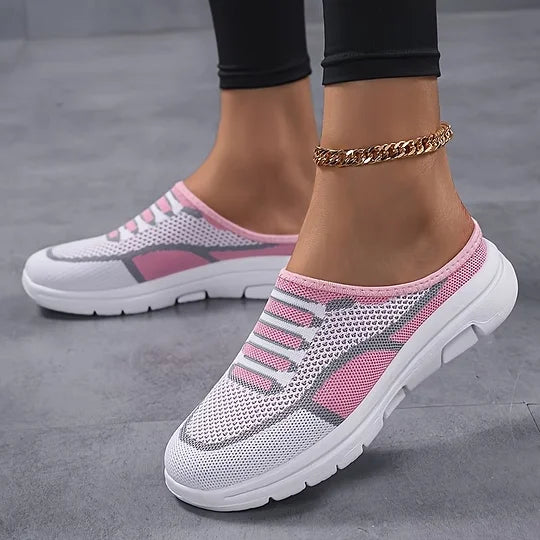 Zapatos ortopédicos de deslizamiento con soporte de comodidad transpirable