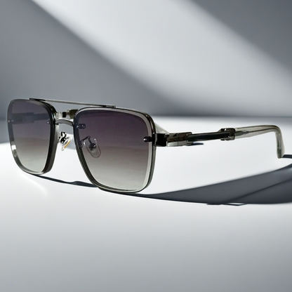 Gafas Aviador Skyline Verge — Montura Cuadrada en Tono