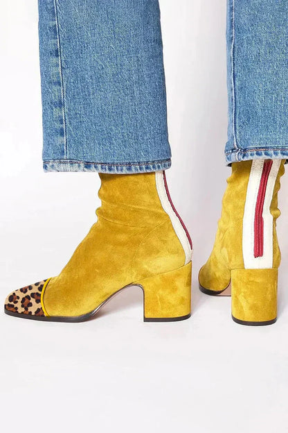 Eva - Cómodas Botas de Tacón