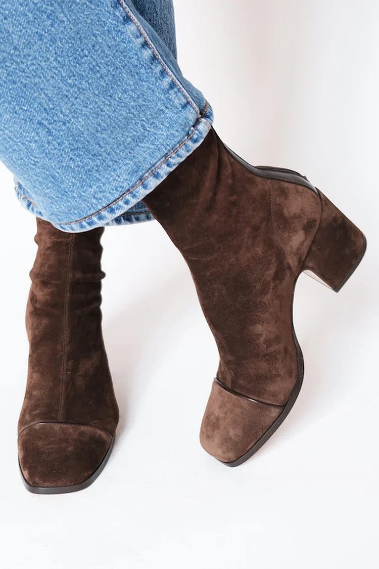 Eva - Cómodas Botas de Tacón