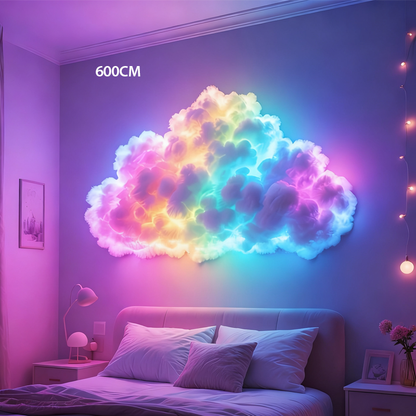 Luz de Nube de Trueno LED Alimentada por USB - Decoración Única Duradera