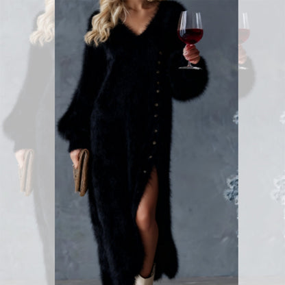 Vestido de Terciopelo Elegante - Alta Calidad Vestido