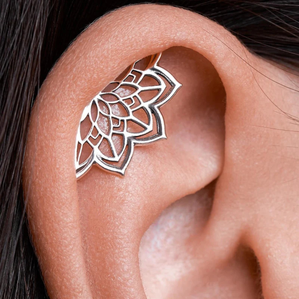 Pendientes de Cartílago Mandala Helix