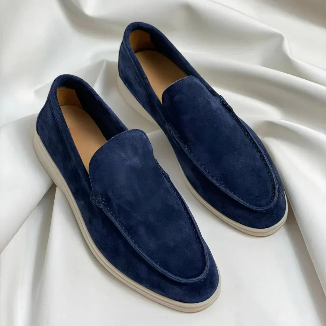 Mocasines Elegantes de Ante - Elegante Mocasín