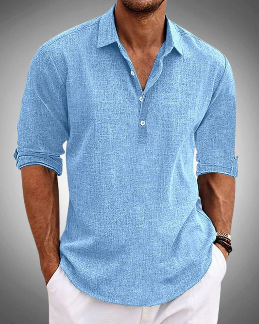 Sabbio — Camisa Clásica de Algodón