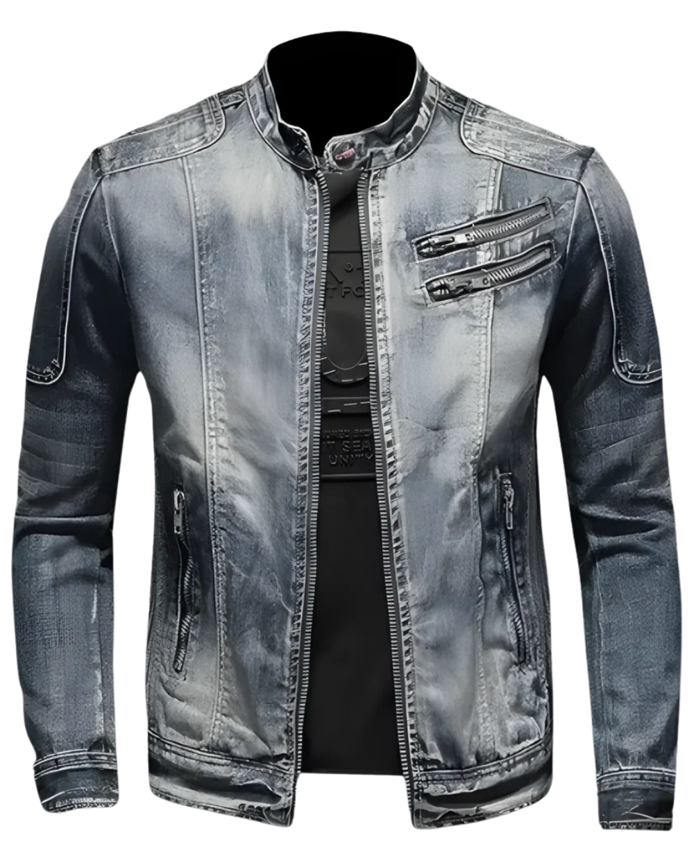 Chaqueta de Mezclilla - Atractivo Atemporal Chaqueta
