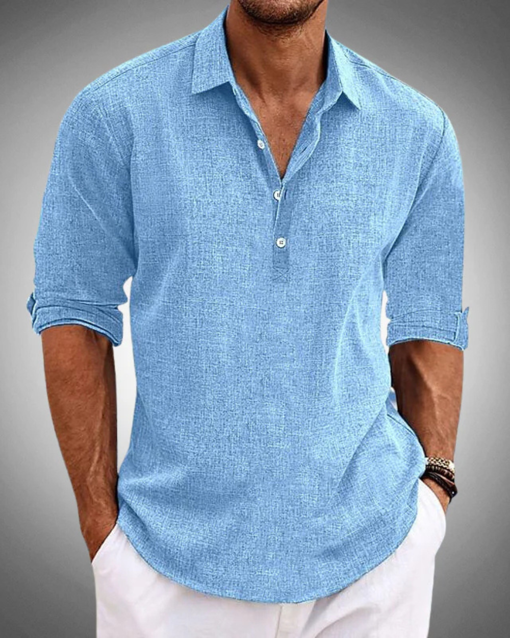 Camisa Clásica de Algodón – Confort Refinado