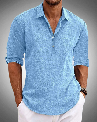Camisa Clásica de Algodón – Confort Refinado