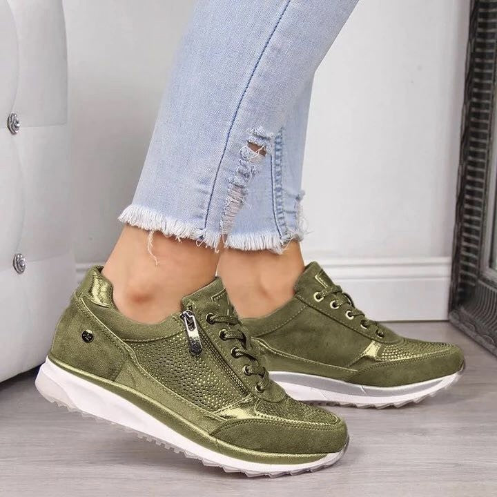 Zapatos Cómodos Elegantes para Mujeres - Sofisticados Tacón Bajo