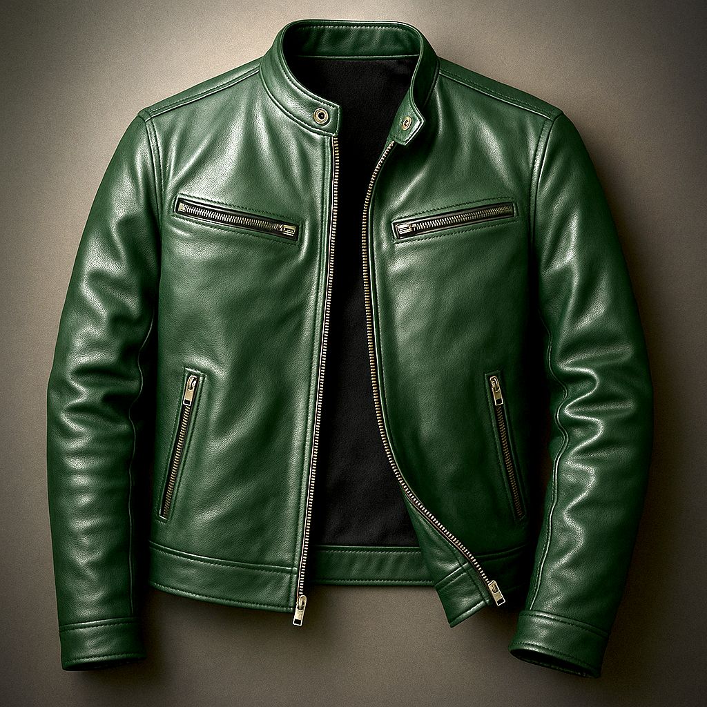 Chaqueta de Cuero Vintage - Duradero Chaqueta