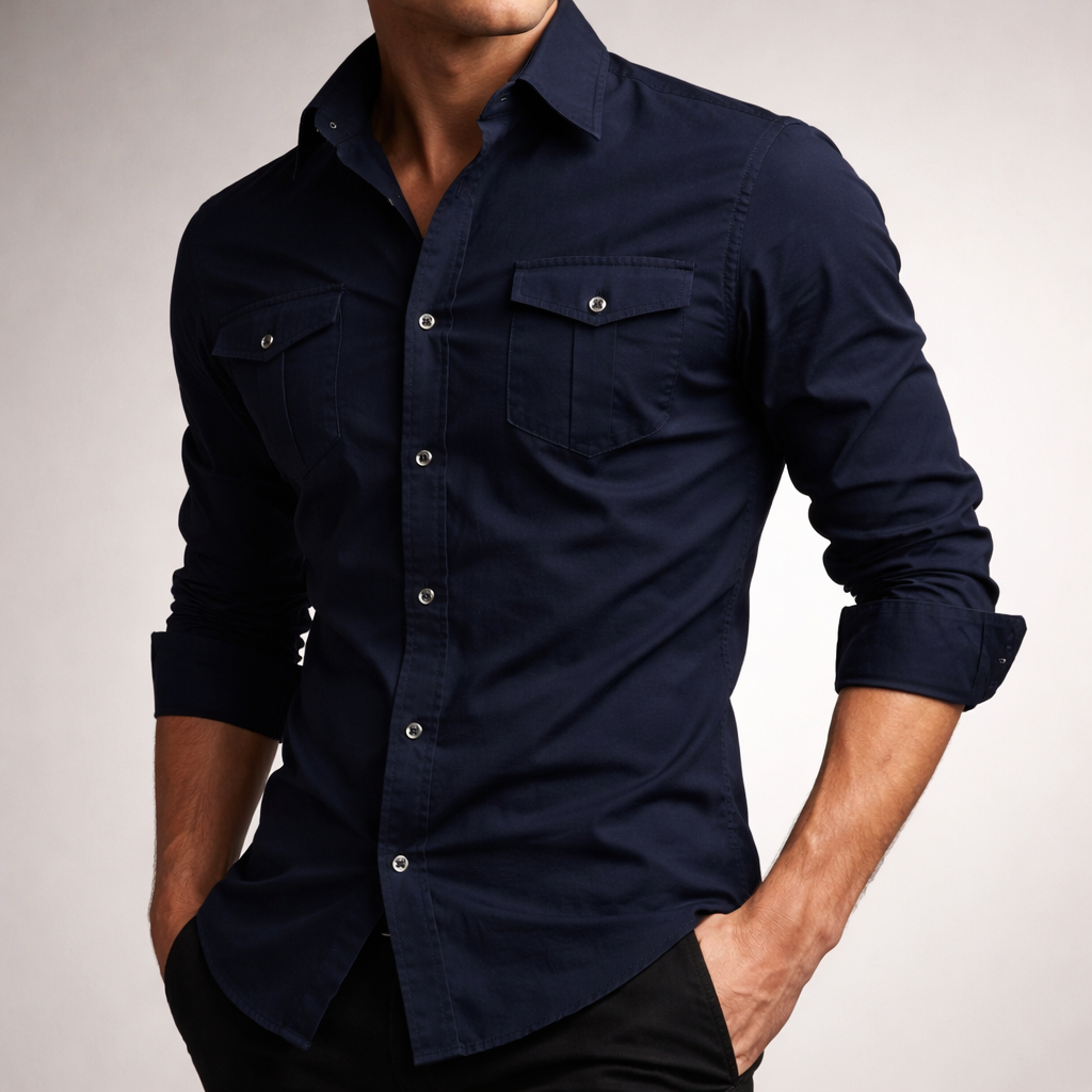 Camisa Harrington Field de Algodón