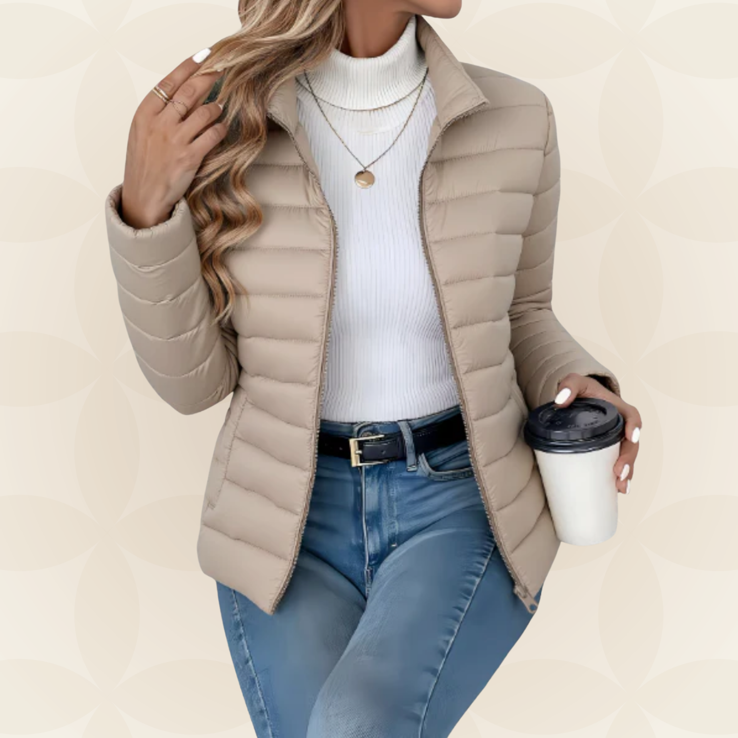 Solis | Chaqueta Media Forrada