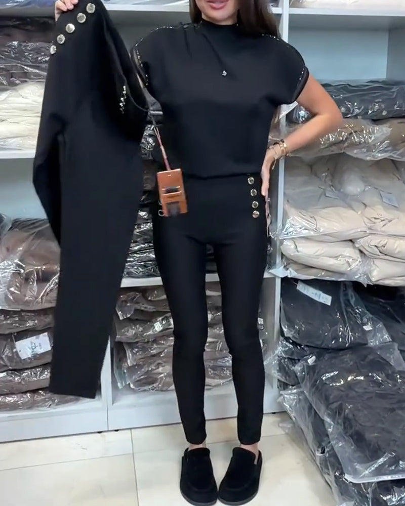 Pantalones Estirados Elegantes - Duraderos Pantalones