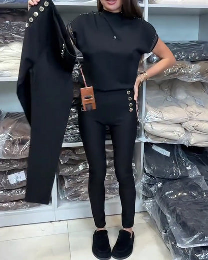 Pantalones Estirados Elegantes - Duraderos Pantalones