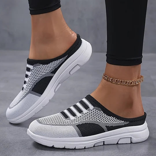 Zapatos ortopédicos de deslizamiento con soporte de comodidad transpirable