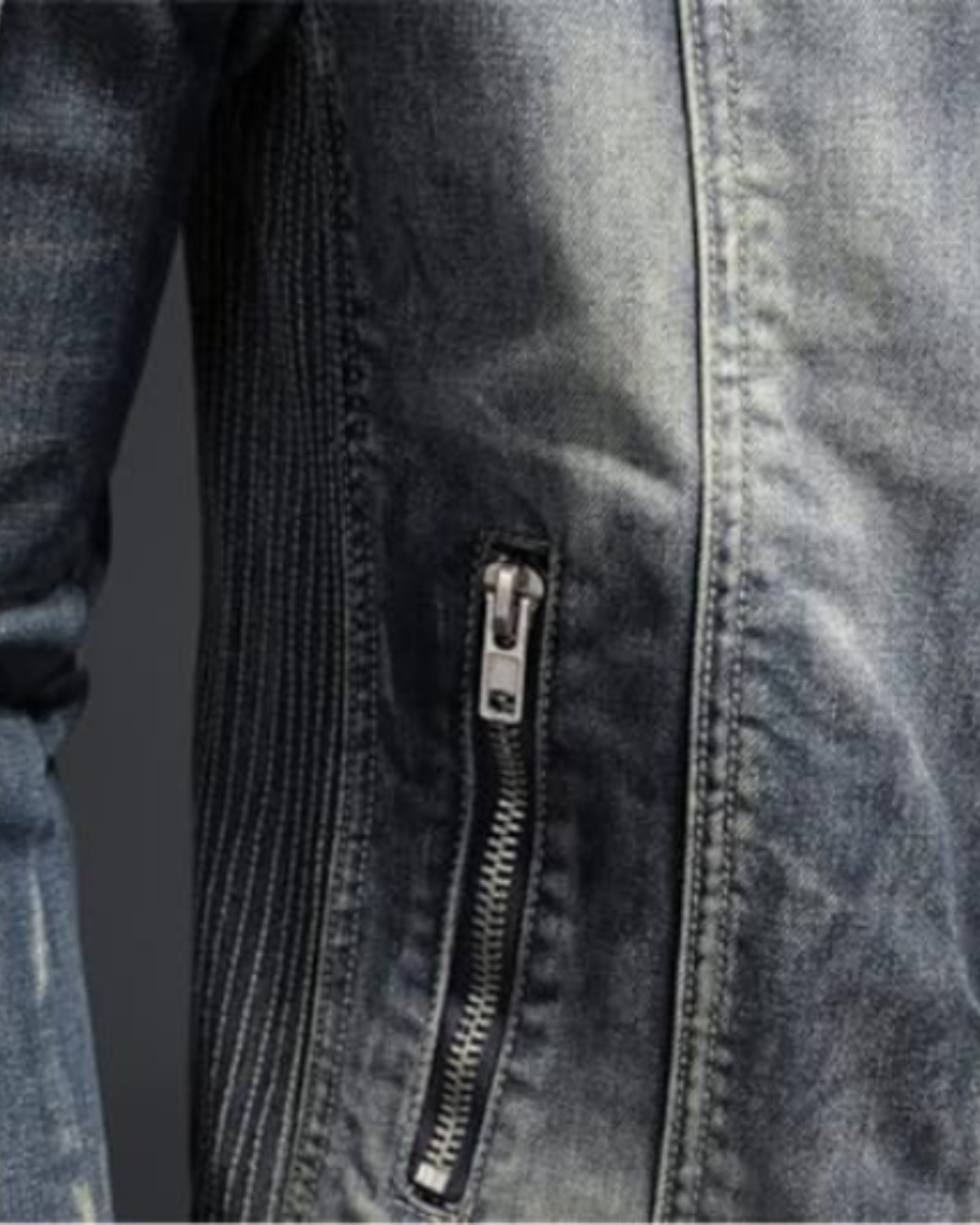 Chaqueta de Mezclilla - Atractivo Atemporal Chaqueta