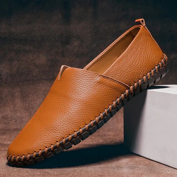 Mocasines de Cuero Massimo - Cómodos Mocasines