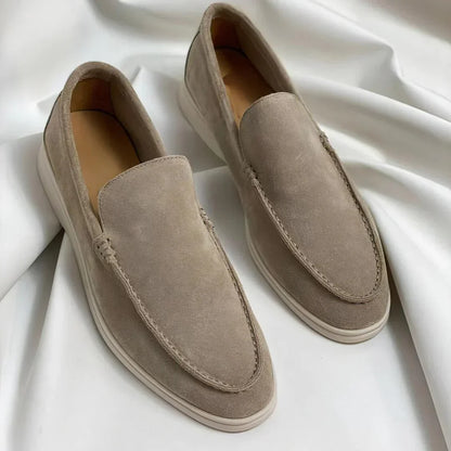 Mocasines Elegantes de Ante - Elegante Mocasín