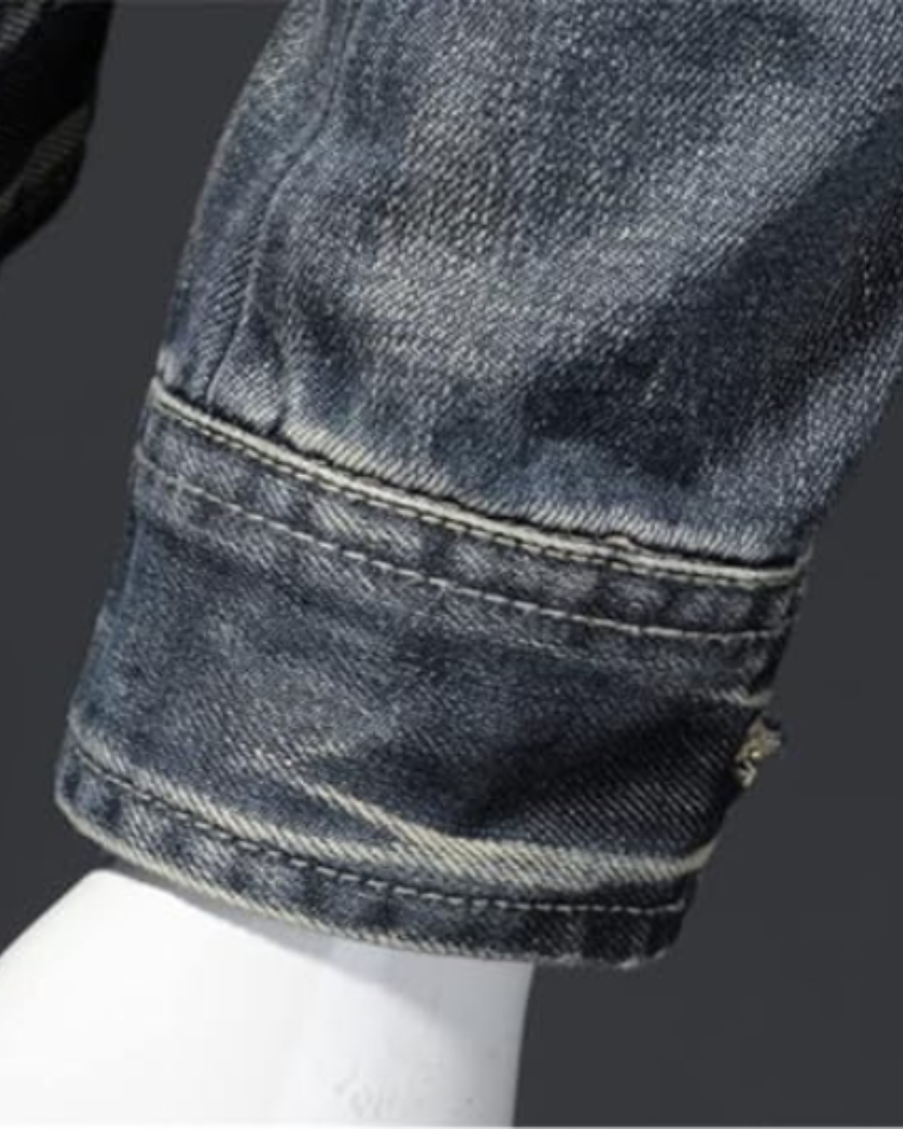Chaqueta de Mezclilla - Atractivo Atemporal Chaqueta