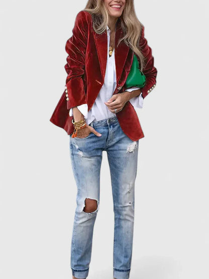Mirosława - Elegante Blazer Ajustado