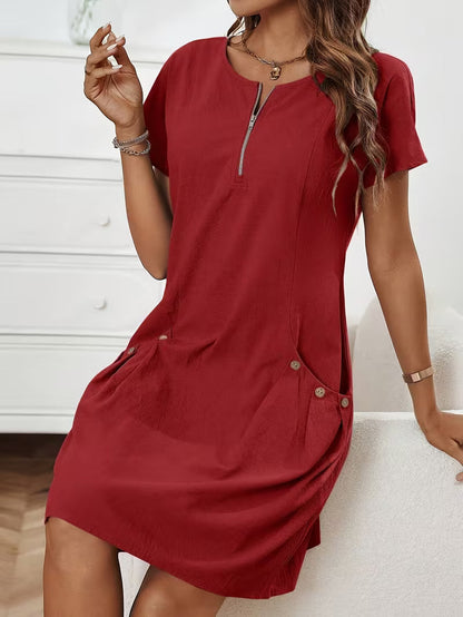 Vestido Tessa con Cierre Frontal