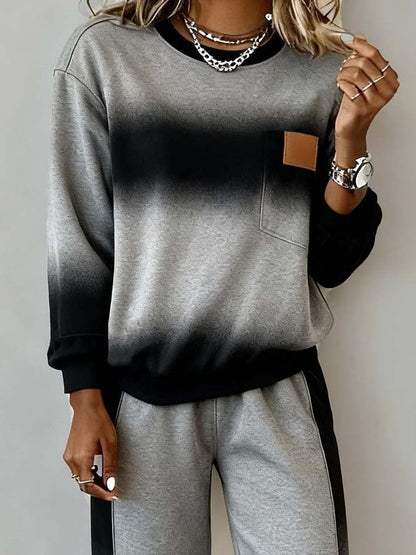 Conjunto Casual para Mujeres - Diseño Gradiente Estiloso