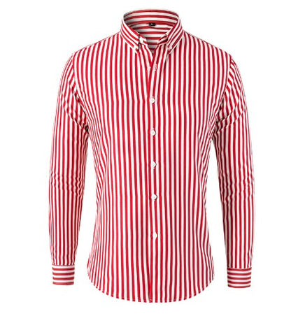 Camisa a Rayas Elegante