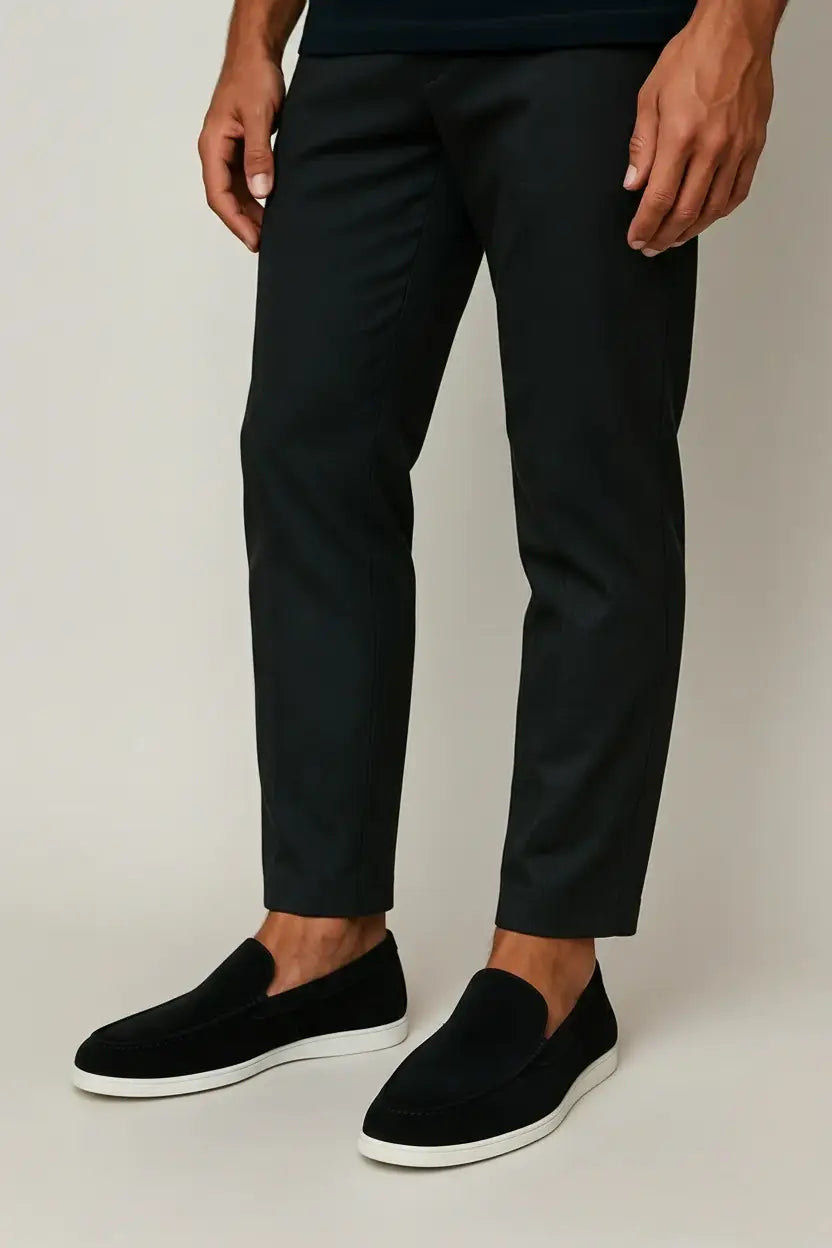 Mocasines Elegantes de Ante - Elegante Mocasín