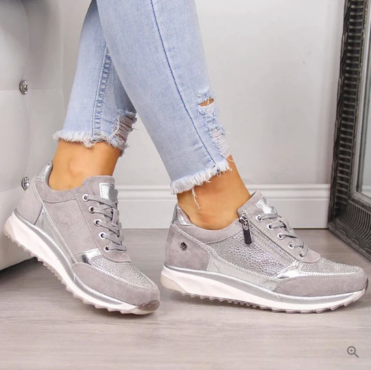 Zapatos Cómodos Elegantes para Mujeres - Sofisticados Tacón Bajo