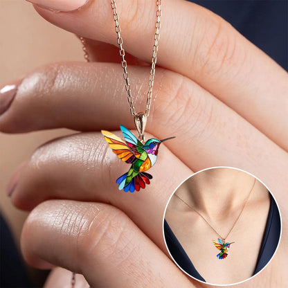 Joyería de Nienke - Elegante Collar con Diseño de Colibrí
