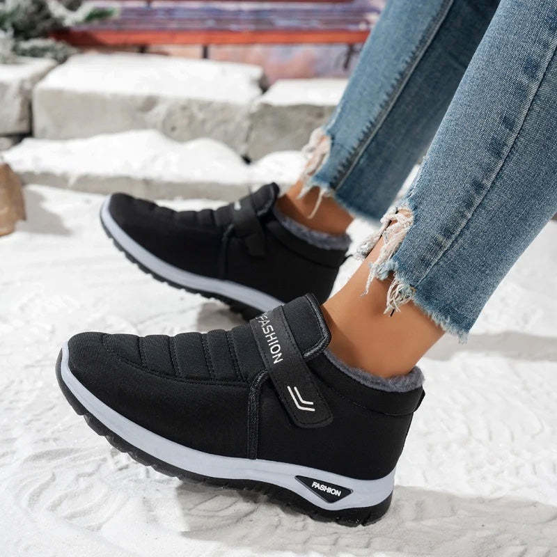 Zapatillas sin cordones para invierno - Cálidas Zapatillas
