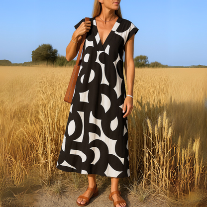Valerie — Vestido Maxi de Verano V-Loop