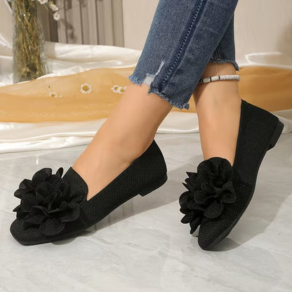 Zapatos Mary Jane Florales para Mujer - Cómodos con Tacón Plano