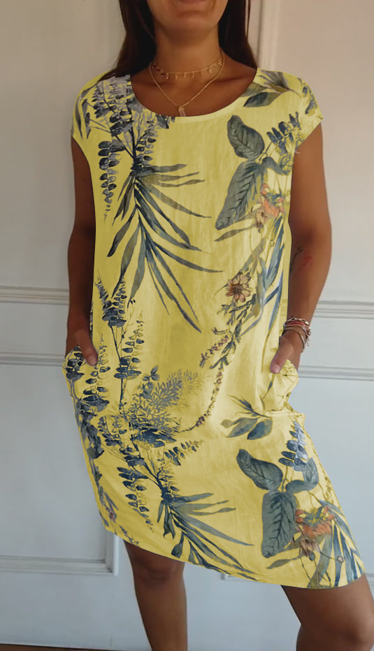 Charmè — Vestido Midi Impreso
