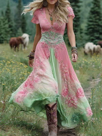 Vestido Maxi Isla Grace - Elegante Vestido