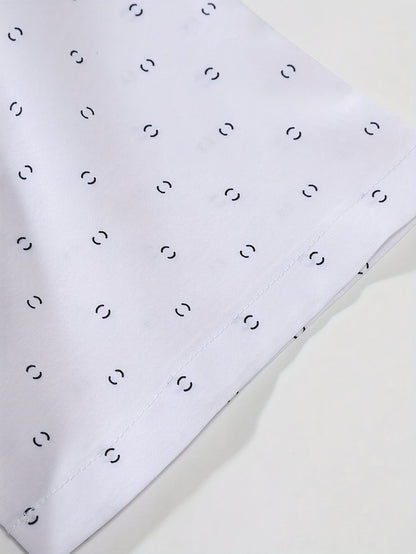 GIULIO - Ligera Camisa de Verano con Estampado