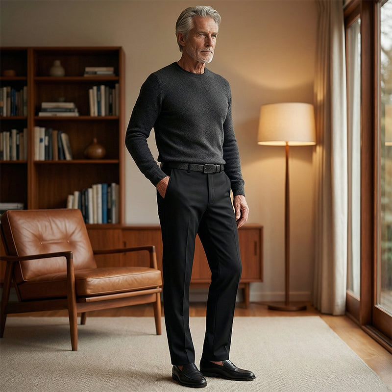 Pantalones Clásicos Casuales para Hombre - Alta Elasticidad