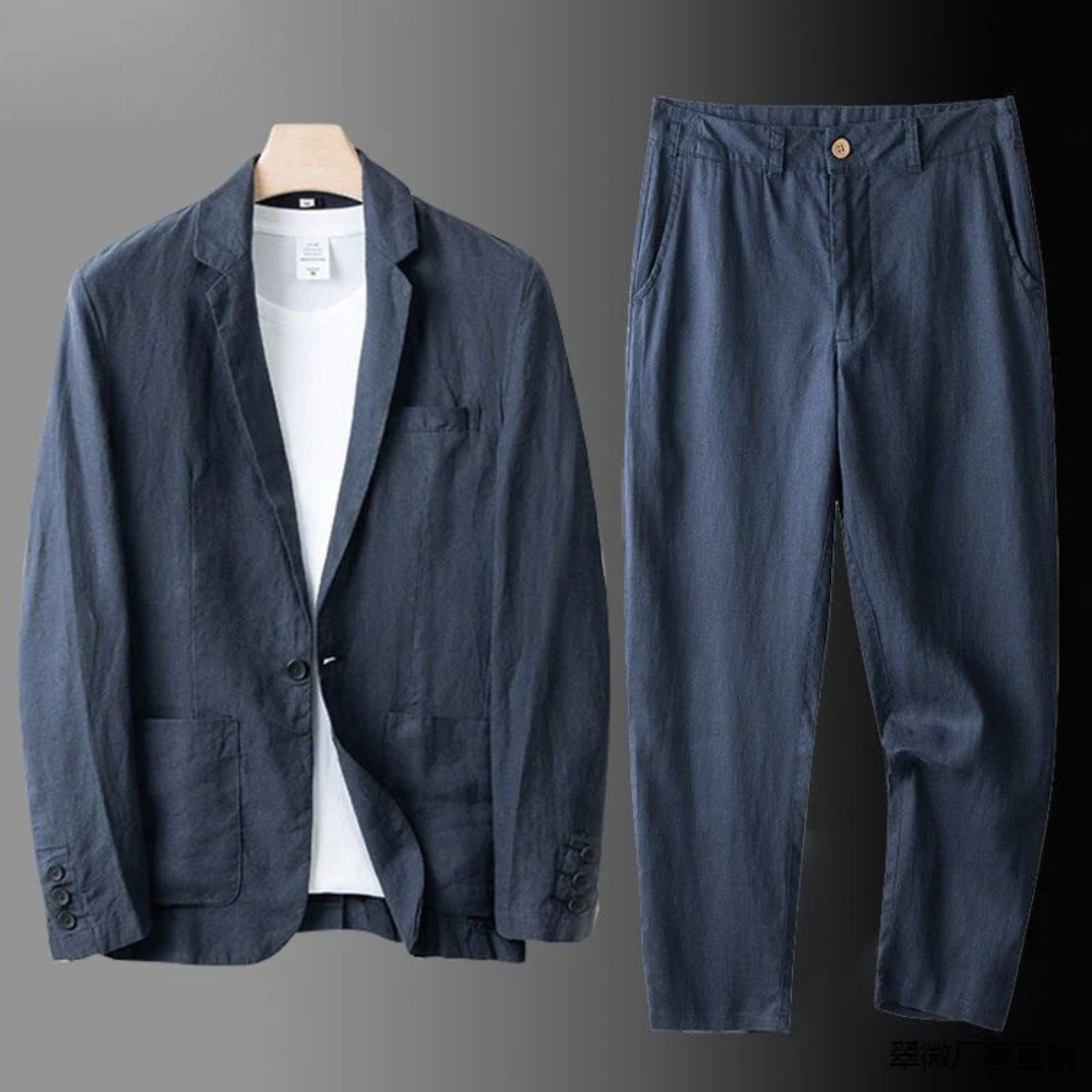 Conjunto de Lino Elegante — Co-Ord Transpirable