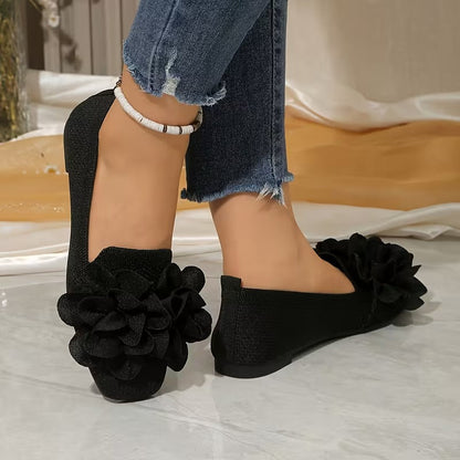 Zapatos Mary Jane Florales para Mujer - Cómodos con Tacón Plano