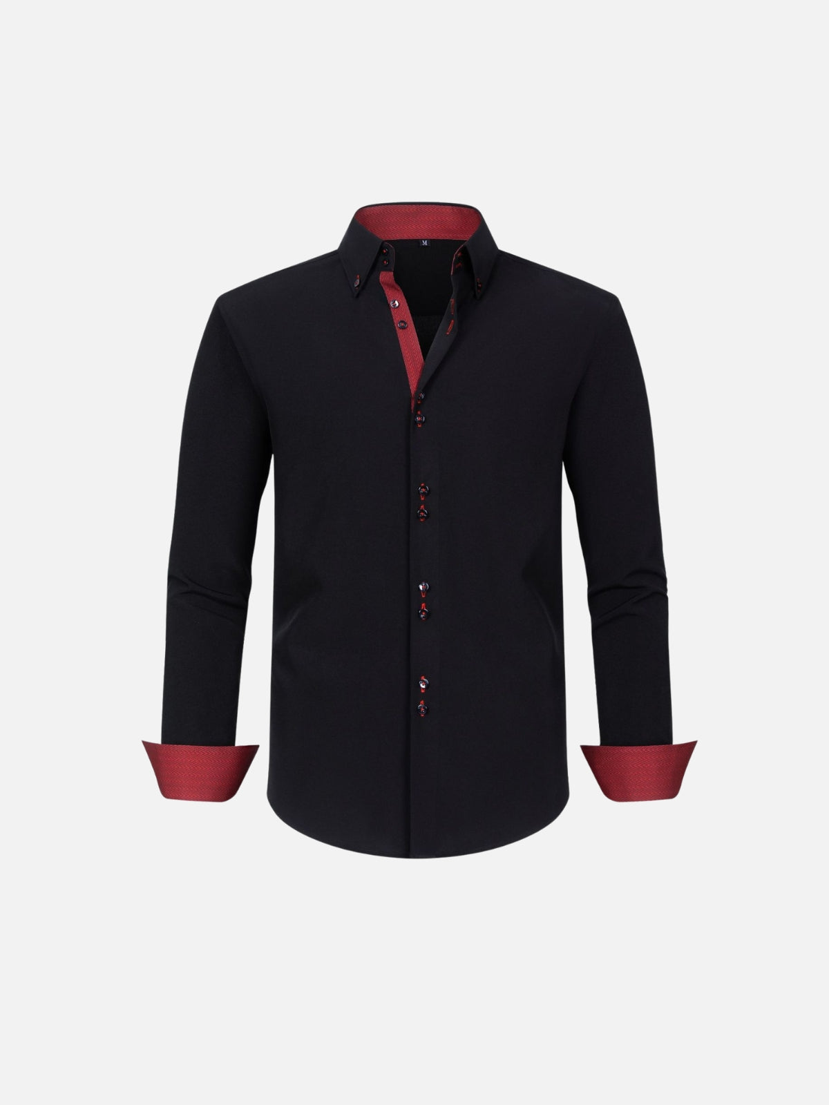 Camisa de Estiramiento Cuatro Vías — Contraste a Juego de Color