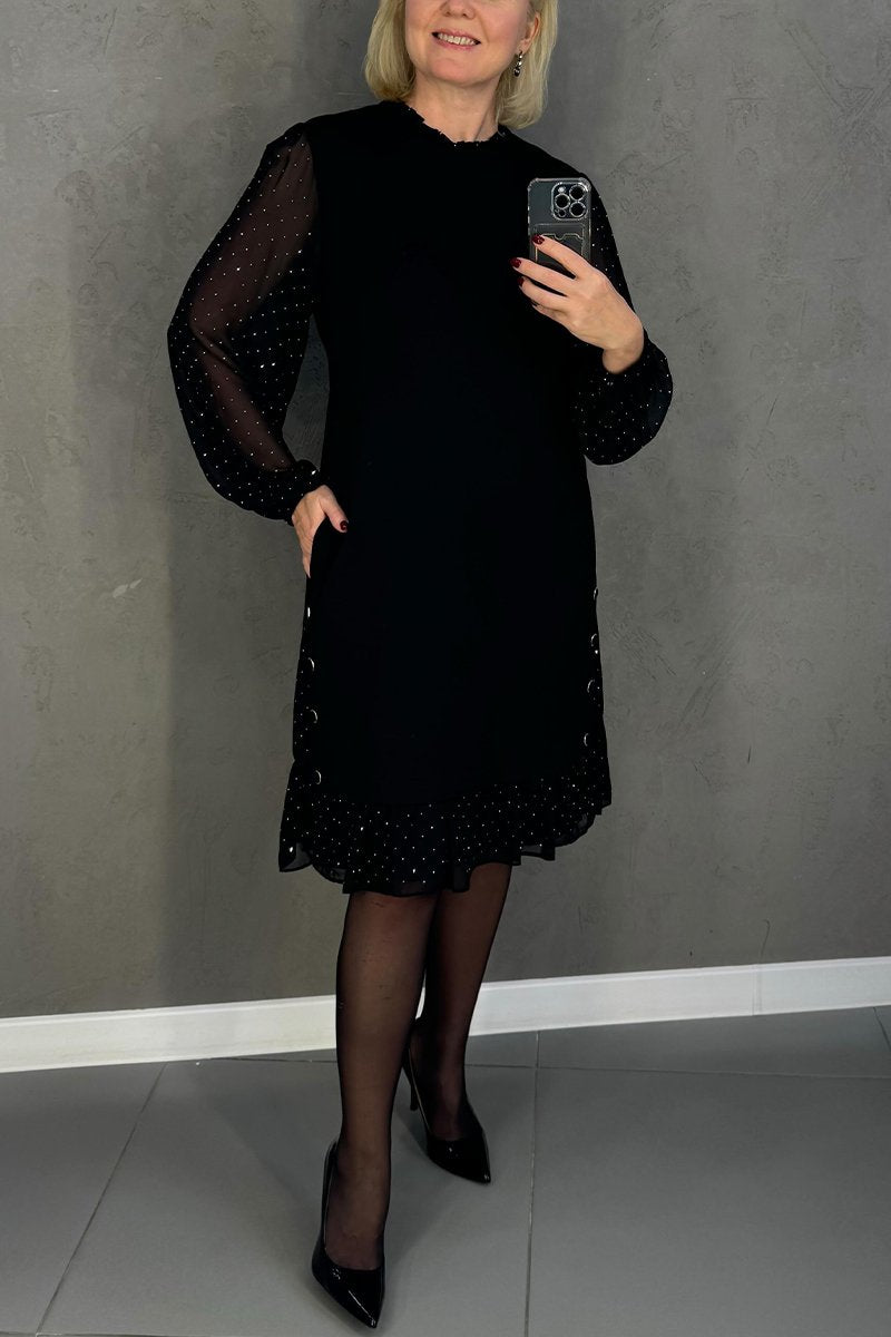 Vestido Elegante de Diamante - Diseño Innovador