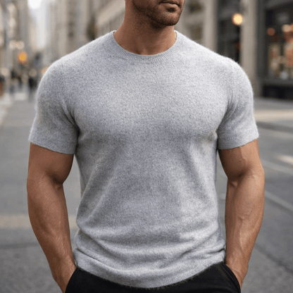 Camiseta de Cachemira Cassian - Suave Camiseta