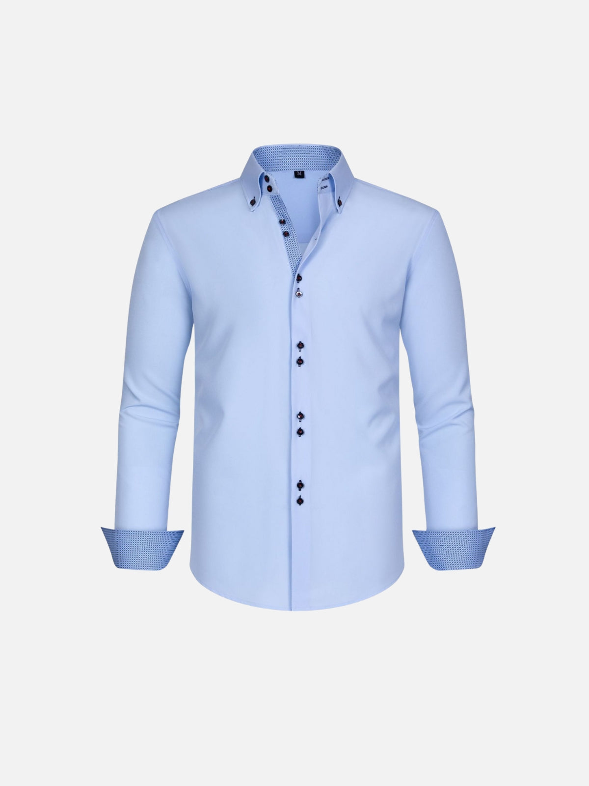 Camisa de Estiramiento Cuatro Vías — Contraste a Juego de Color
