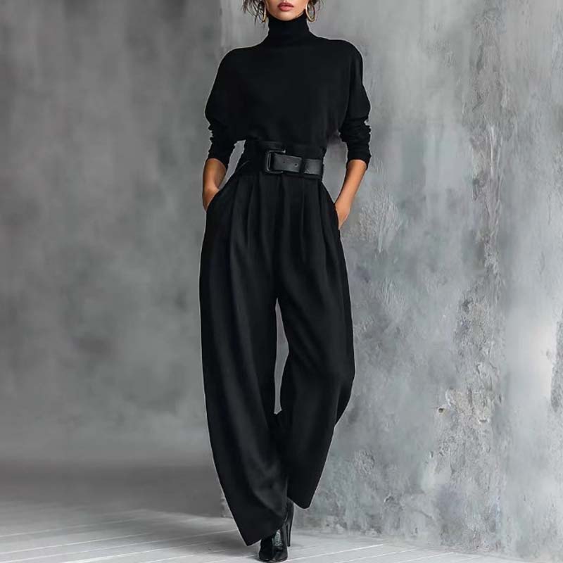 Conjunto Elegante y Estiloso para Mujeres - Cómodo Conjunto de Dos Piezas